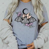 Transfer 000879 - Floral Bat Night Sky