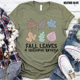 Transfer 000887 - Fall Leaves & Autumn Breeze