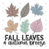 Transfer 000887 - Fall Leaves & Autumn Breeze