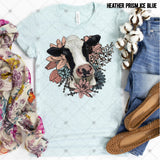 Transfer 000896 - Floral Fall Cow