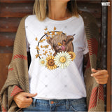 Transfer 000901 - Floral Butterflies Cow