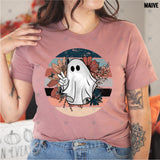 Transfer 000904 - Retro Floral Ghost