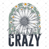 Transfer 000909 - Beautiful Crazy Floral