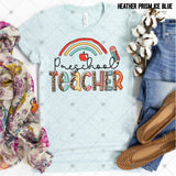 Transfer 000934 - Teacher Rainbow Leopard