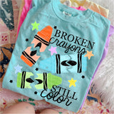 Transfer 000935 - Broken Crayons Still Color