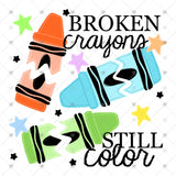 Transfer 000935 - Broken Crayons Still Color