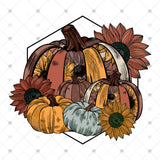 Transfer 000948 - Patchwork Pumpkins