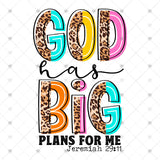 Transfer 000958 - God Has Big Plans For Me