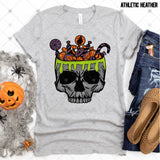 Transfer 000970 - Skull Head with Candy