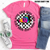 Transfer 000973 - Cheer Mama Tie Dye Megaphone
