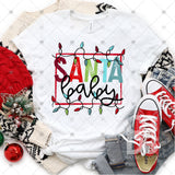 Transfer 000987 - Santa Baby Christmas Lights