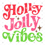 Transfer 000998 - Retro Holly Jolly Vibes