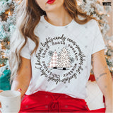 Transfer 001008 - Christmas Lights Candy Canes Snowflakes