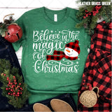 Transfer 001015 - Believe in the Magic of Christmas Snowman