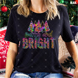 Transfer 001022 - Merry and Bright Rainbow Leopard