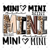 Transfer 001033 - Leopard Mini Word Art