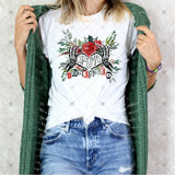 Transfer 001040 - Christmas Obsessed Skeleton Hands