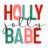 Transfer 001060 - Holly Jolly Babe