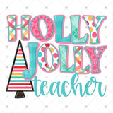 Transfer 001078 - Holly Jolly Teacher