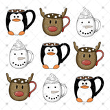Transfer 001087 - Hot Cocoa Cups