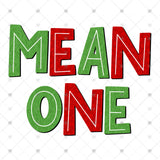 Transfer 001115 - Mean One