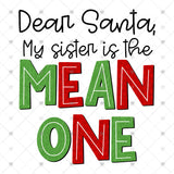 Transfer 001117 - My Sister is the Mean One