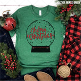 Transfer 001123 - Merry Christmas Snowglobe