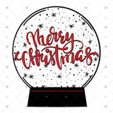Transfer 001123 - Merry Christmas Snowglobe