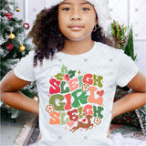 Transfer 001130 - Retro Sleigh Girl Sleigh