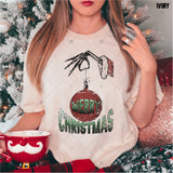 Transfer 001144 - Merry Christmas Skeleton Hand