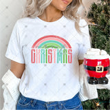 Transfer 001146 - Merry Christmas Rainbow