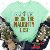 Transfer 001152 - Most Likely to be on the Naughty List