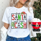 Transfer 001167 - Dear Santa Just Leave Cash