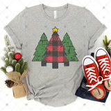 Transfer 001169 - Rustic Christmas Trees