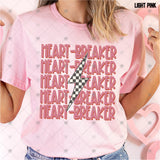 Transfer 001192 - Heart Breaker Stacked Word Art