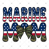 Transfer 001202 - Marine Mom Stars and Stripes