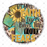 Transfer 001214 - Let Your Faith in God be Bigger