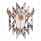 Transfer 001233 - Southern Cow Skull