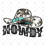 Transfer 001234 - Howdy Cowboy Hat