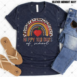 Transfer 001237 - Happy 100 Days of School Rainbow