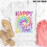Transfer 001238 - Happy 100th Day of School Tie Dye