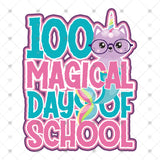 Transfer 001246 - 100 Magical Days of School Unicorn