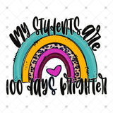 Transfer 001247 - My Students are 100 Days Brighter