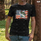 Transfer 001253 - Fish and American Flag