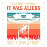 Transfer 001265 - It Was Aliens