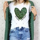 Transfer 001271 - Not Lucky Just Blessed Leopard Heart