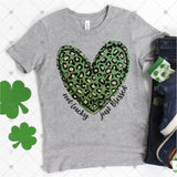 Transfer 001271 - Not Lucky Just Blessed Leopard Heart