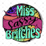 Transfer 001308 - Miss Sassy Britches