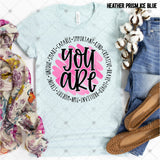 Transfer 001322 - You Are Teacher Compliments