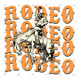 Transfer 001342 - Rodeo Stacked Word Art
